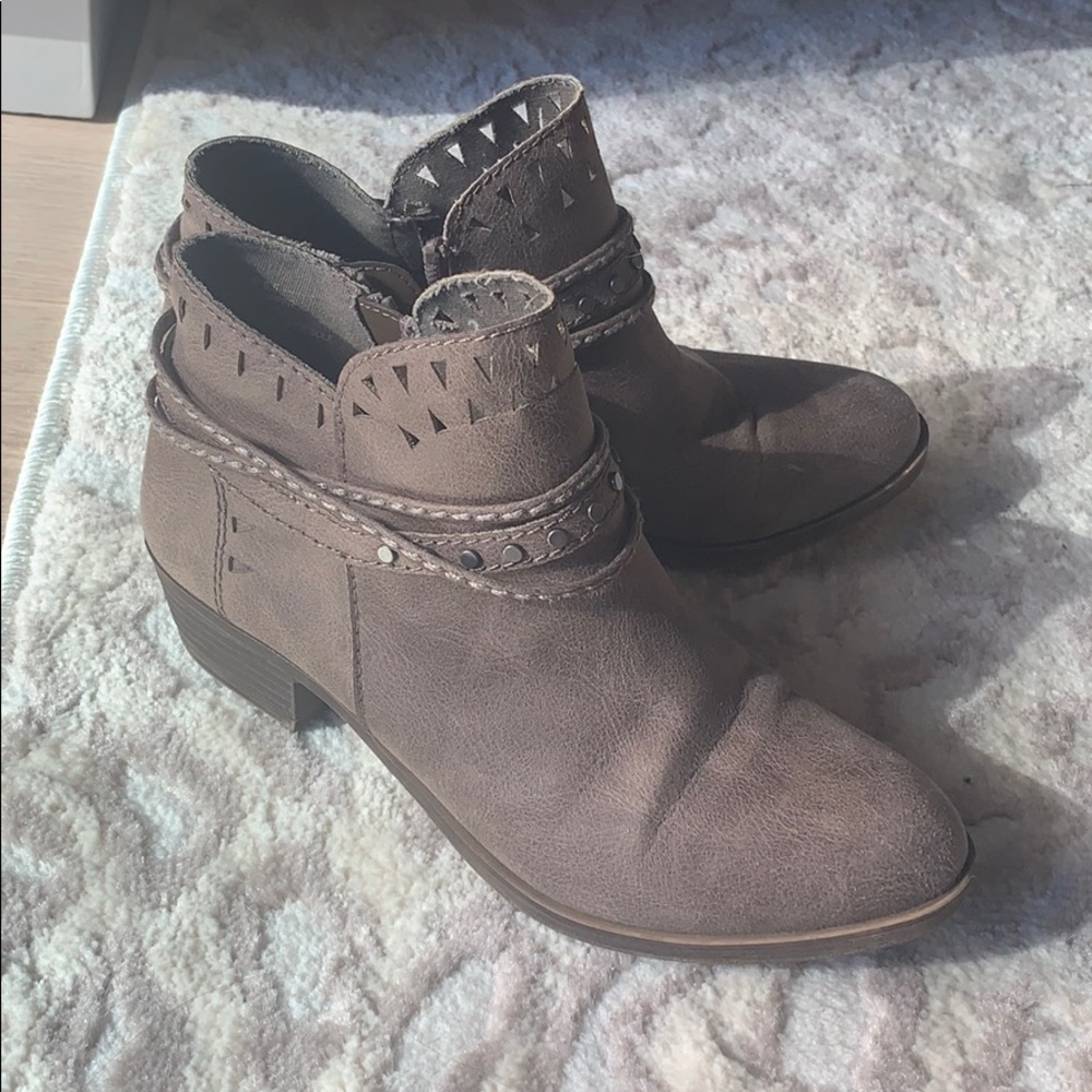 Taupe Booties
